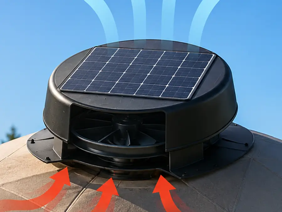 Solar Ventilation Fan