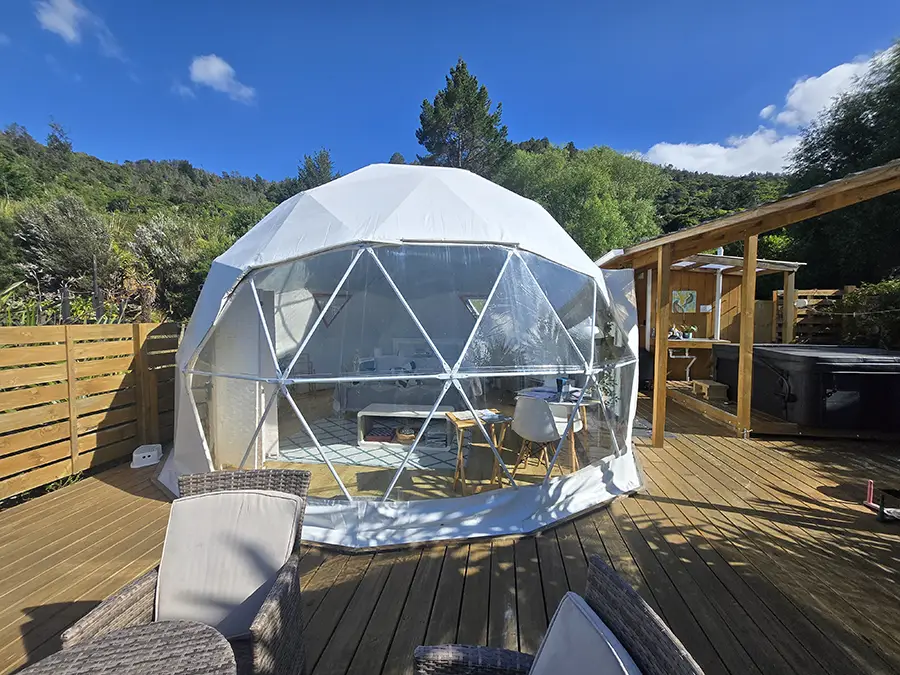 Building the dome frame