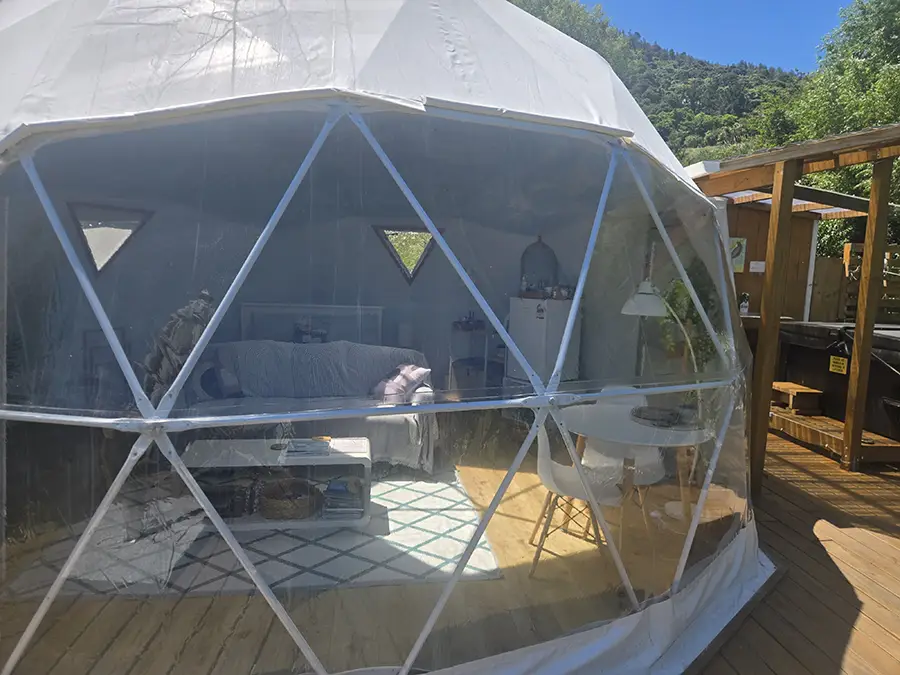 Building the dome frame