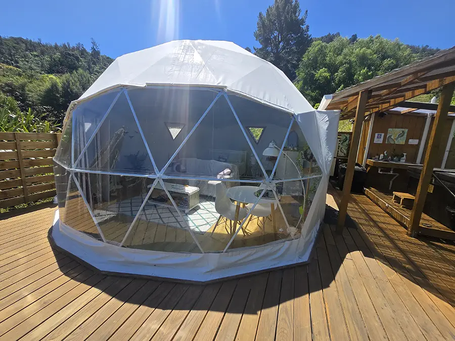 Building the dome frame